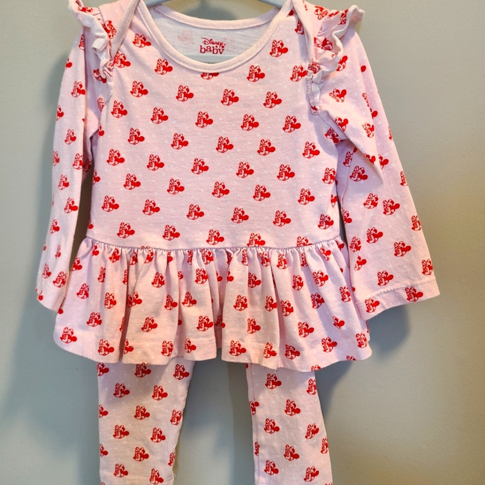 Disney Baby Minnie Mouse Two Piece Outfit